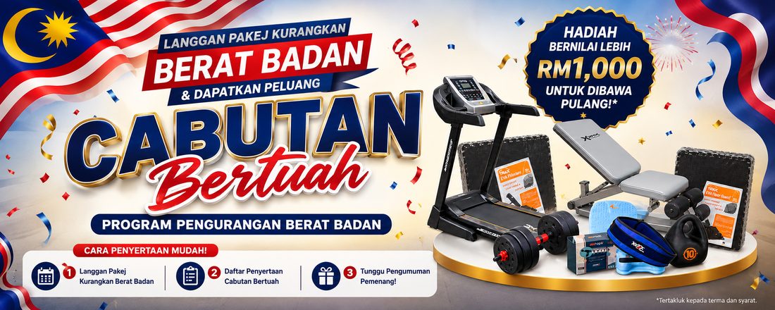 Poster Cabutan Bertuah - Program Pengurangan Berat Badan