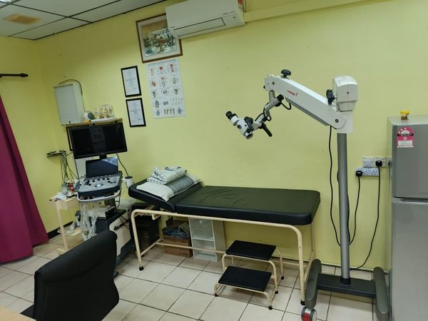 Ruang pemeriksaan Klinik Dr Mohd Ali Jengka